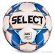 Футбольний м'яч професійний №5 Select Diamond IMS new WB (FFPUS 1200, білий-синій-помаранчевий)