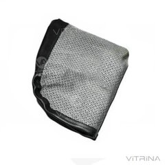 Чохол подушки сидіння текстиль на синтепоні (чорний), під шнур МТЗ КК | 70-6803020 VTR